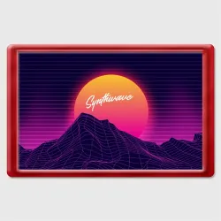 Магнит 45*70 Synthwave Retrowave