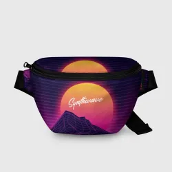 Поясная сумка 3D Synthwave Retrowave