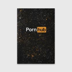 Обложка для паспорта матовая кожа Pornhub