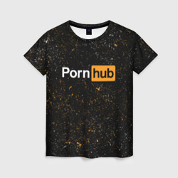 Женская футболка 3D Pornhub