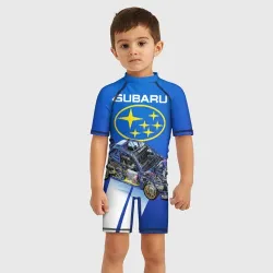 Детский купальный костюм 3D Subaru - фото 2