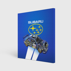 Холст квадратный Subaru