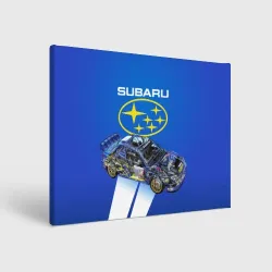 Холст прямоугольный Subaru