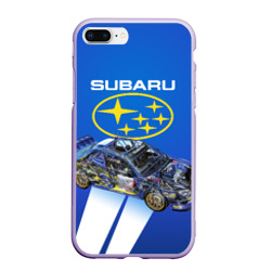 Чехол для iPhone 7Plus/8 Plus матовый Subaru