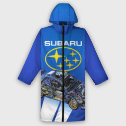 Женский дождевик 3D Subaru