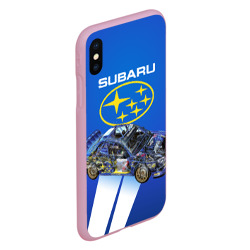 Чехол для iPhone XS Max матовый Subaru - фото 2