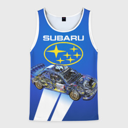 Мужская майка 3D Subaru