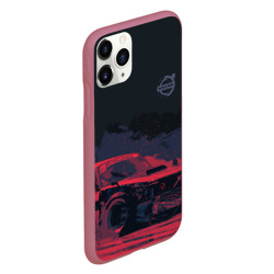 Чехол для iPhone 11 Pro матовый Bosozoku Volvo - фото 2