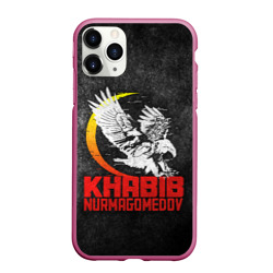 Чехол для iPhone 11 Pro Max матовый Khabib Nurmagomedov 242