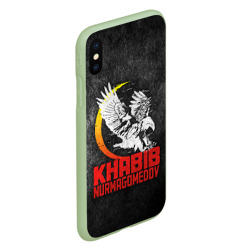 Чехол для iPhone XS Max матовый Khabib Nurmagomedov 242 - фото 2