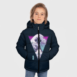 Зимняя куртка для мальчиков 3D Великая Ретро Волна - фото 2