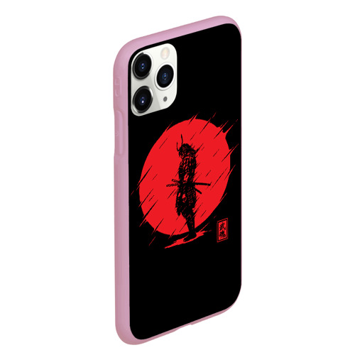 Чехол для iPhone 11 Pro Max матовый Samurai, цвет розовый - фото 3