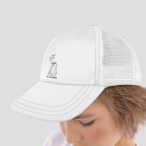 Детская кепка тракер Чужестранец, цвет белый - фото 4