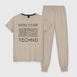 Женская пижама хлопок Technocafe