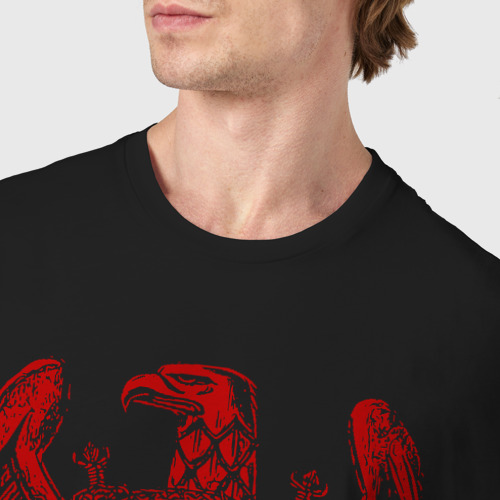 Мужская футболка хлопок Slayer, цвет черный - фото 6