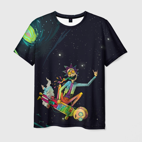 Мужская футболка 3D Rick and Morty Фото 01 Мужская футболка 3D Rick and Morty Фото 01