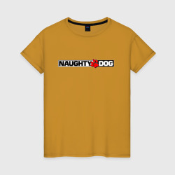 Женская футболка хлопок Naughty dog