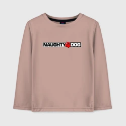 Детский лонгслив хлопок Naughty dog
