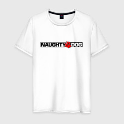 Мужская футболка хлопок Naughty dog