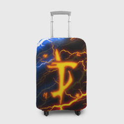 Чехол для чемодана 3D Doom Slayer