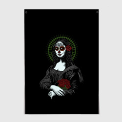 Постер Mona Lisa - Santa Muerte