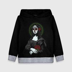 Детская толстовка 3D Mona Lisa - Santa Muerte