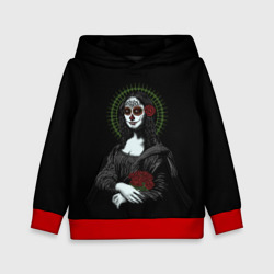 Детская толстовка 3D Mona Lisa - Santa Muerte