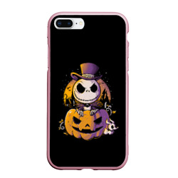 Чехол для iPhone 7Plus/8 Plus матовый The Nightmare Before Christmas