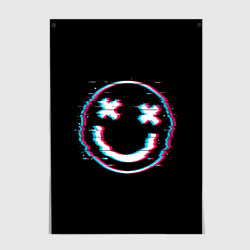 Постер Glitch Smile