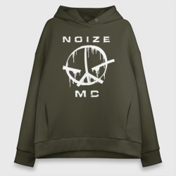 Женское худи Oversize хлопок Noize MC