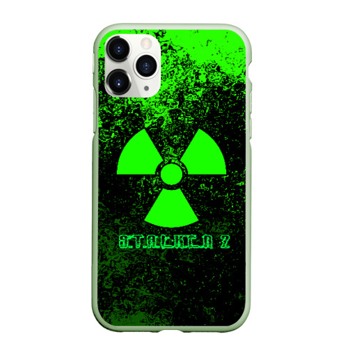 Чехол для iPhone 11 Pro матовый S.T.A.L.K.E.R 2, цвет салатовый