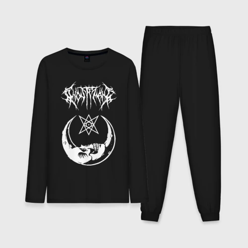 Мужская пижама с лонгсливом хлопок Ghostemane