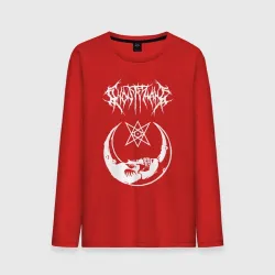 Мужской лонгслив хлопок Ghostemane на спине