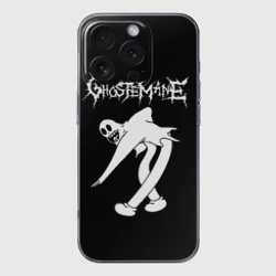 Чехол для iPhone 16 Pro Max силиконовый с защитой камеры Ghostemane