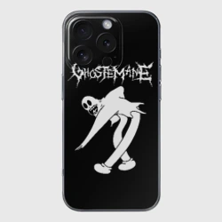 Чехол для iPhone 16 Pro силиконовый с защитой камеры Ghostemane