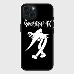 Чехол силиконовый для Apple iPhone 15 матовый Ghostemane
