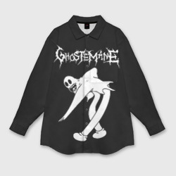 Женская рубашка oversize 3D Ghostemane