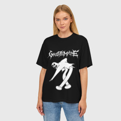 Женская футболка oversize 3D Ghostemane - фото 2