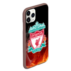 Чехол для iPhone 11 Pro Max матовый Liverpool - фото 2