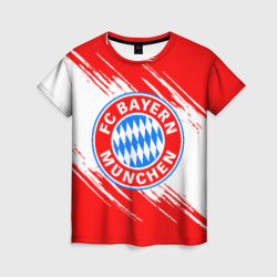 Женская футболка 3D Bayern Munchen