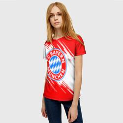 Женская футболка 3D Bayern Munchen - фото 2