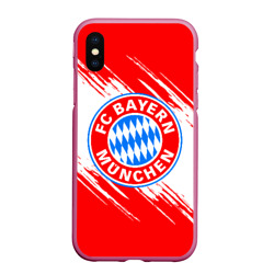 Чехол для iPhone XS Max матовый Bayern Munchen