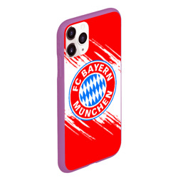 Чехол для iPhone 11 Pro Max матовый Bayern Munchen - фото 2