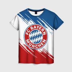 Женская футболка 3D Bayern Munchen Байерн Мюнхен