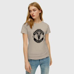 Женская футболка хлопок Манчестер Юнайтед - фото 2