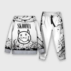 Детский костюм с толстовкой 3D Skooma skyrim Nirvana