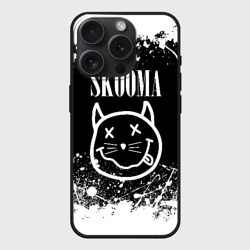 Чехол силиконовый для Apple iPhone 15 Pro матовый Skooma skyrim Nirvana