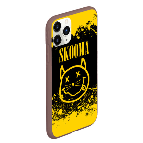 Чехол для iPhone 11 Pro Max матовый Skooma skyrim Nirvana, цвет коричневый - фото 3