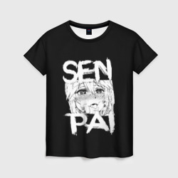 Женская футболка 3D Senpai