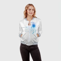 Женский бомбер 3D Ice IC - фото 2